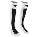 Diadora Gamma Soccer Socks " White/ Black "