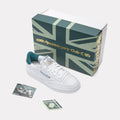 Club C 85 Vintage Shoes – 40th Anniversary White and Green Women