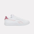 Court Retro Shoes Womens White and Pink